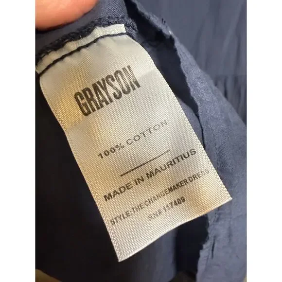 Frank & Eileen Grayson The Changemaker Midi Dress Sz. L - Picture 4 of 6